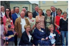 la famille Biret, rassembl�e autour de madame Biret